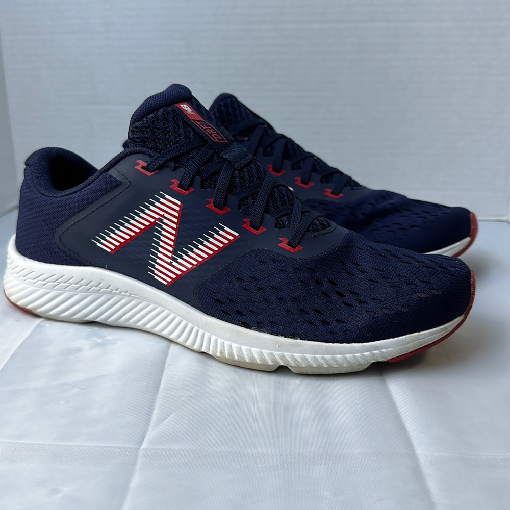 New Balance DRFT Men’s Running Shoes Blue Red White Size 9.5